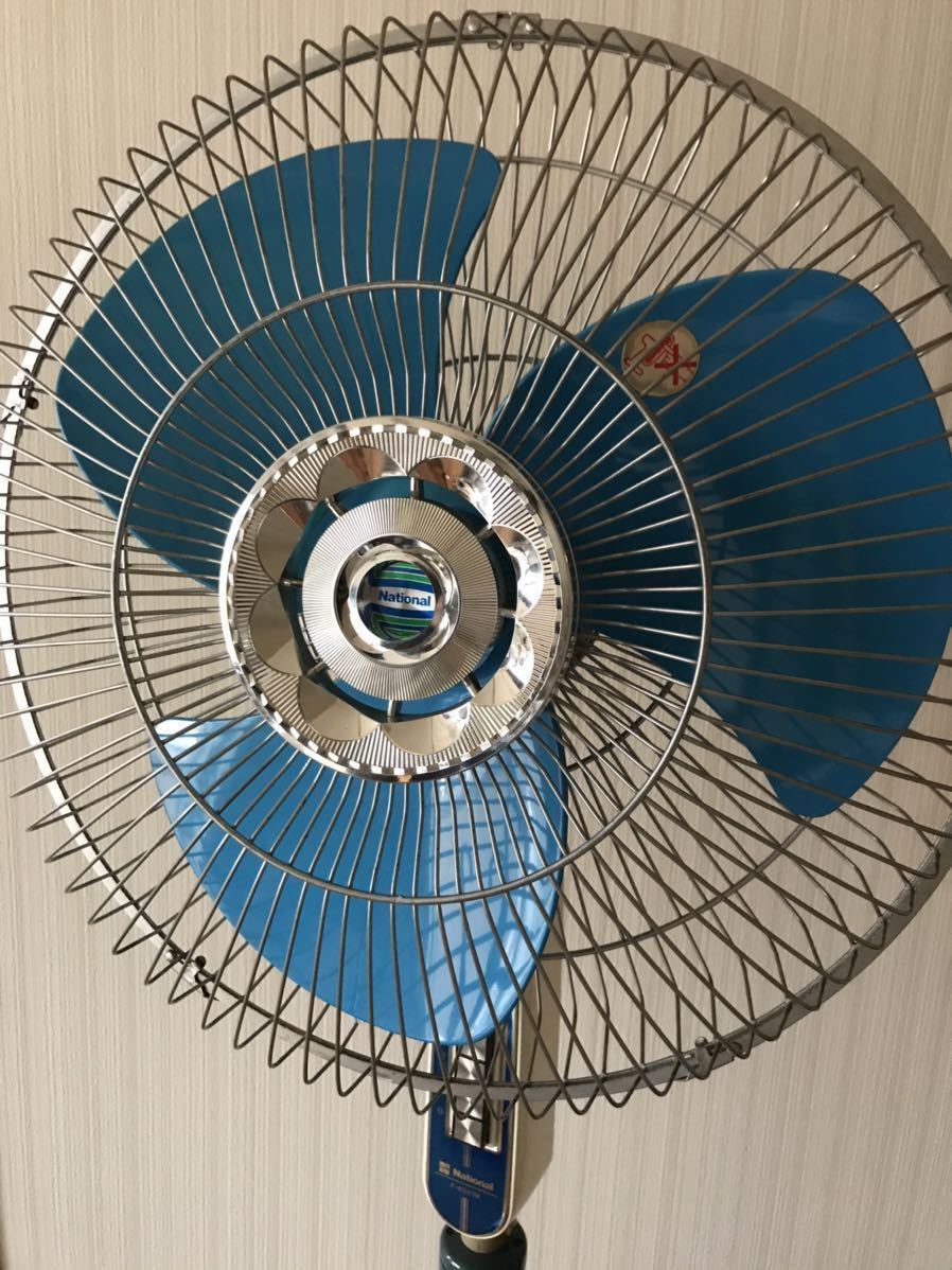 NATIONAL ナショナル　大型扇風機　F-40V1M 40㎝　昭和レトロ NATIONAL ナショナル 大型扇風機 F-40V1M 40㎝ 昭和レトロ NATIONAL