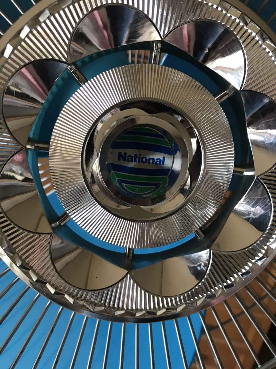 ナショナル 扇風機 F-40V1M 大型扇風機 昭和レトロ 40cm National