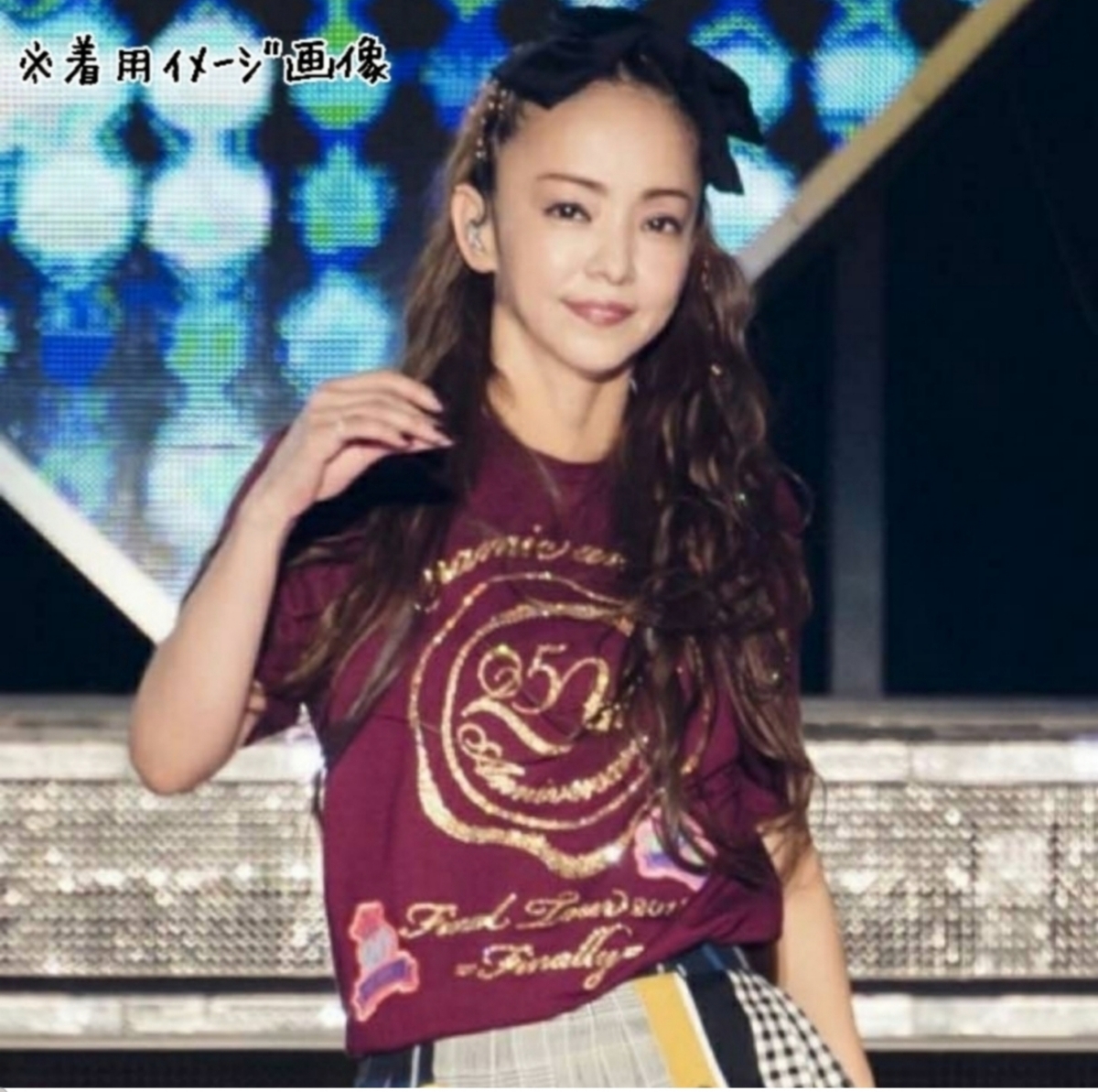 サイト無料 未開封【d fashion限定品☆エンジ色/M】安室奈美恵2018引退 