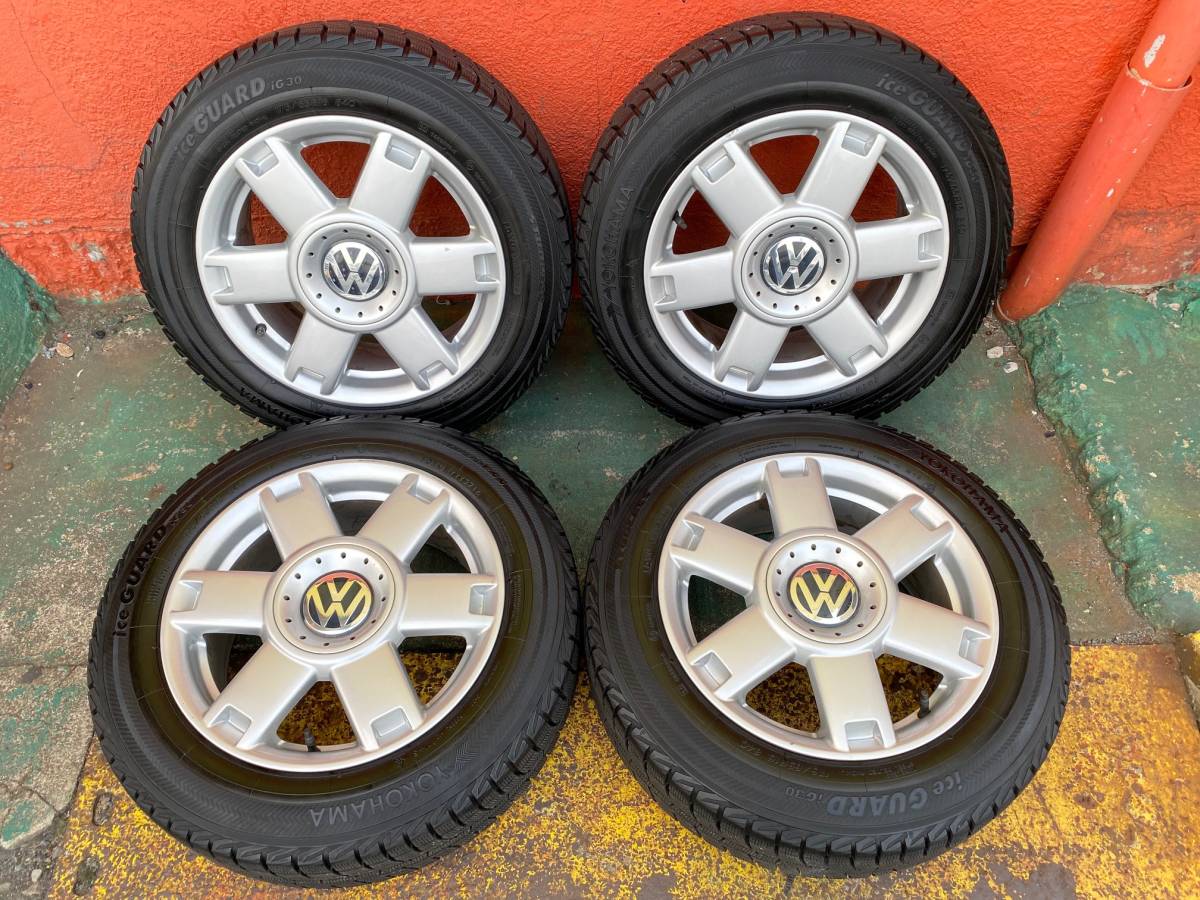 VW アップ up！から取外し☆スタッドレスタイヤ＆アルミホイール4本