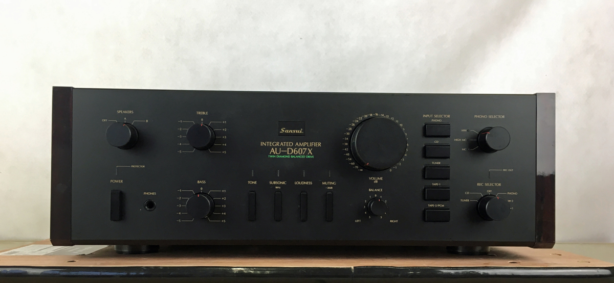 ★ジャンク品★プリメインアンプ AU-D607X SANSUI サンスイ