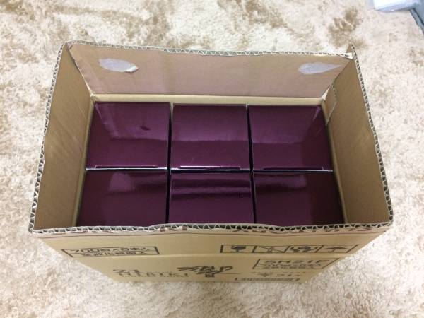 響21年空瓶6本セット㉒α(紙箱付) 響21年 空き瓶