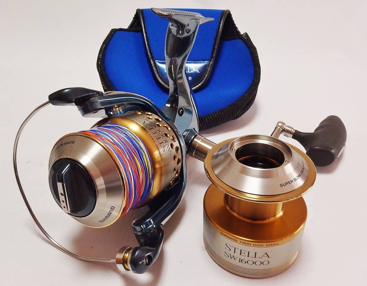 ☆シマノ 01 STELLAステラ SW10000HG・SW16000替スプール付☆ SHIMANO