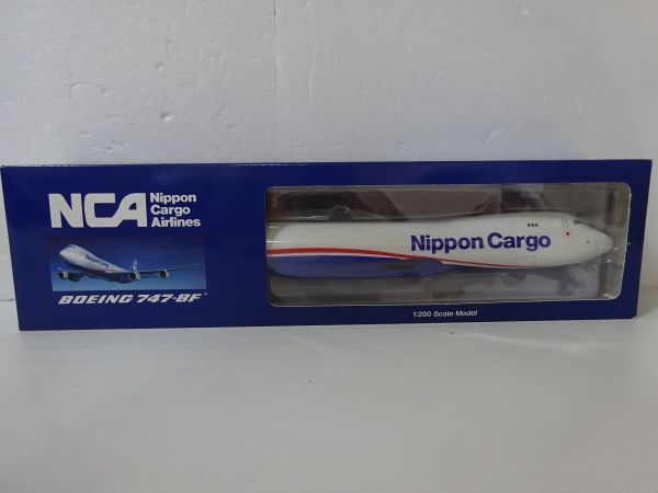 Hogan 1/200 ボーイング747-8f NCA 送L】1円～ 中古 美品 1/200 ホーガン hogan NCA ボーイング BOEING 747-8F