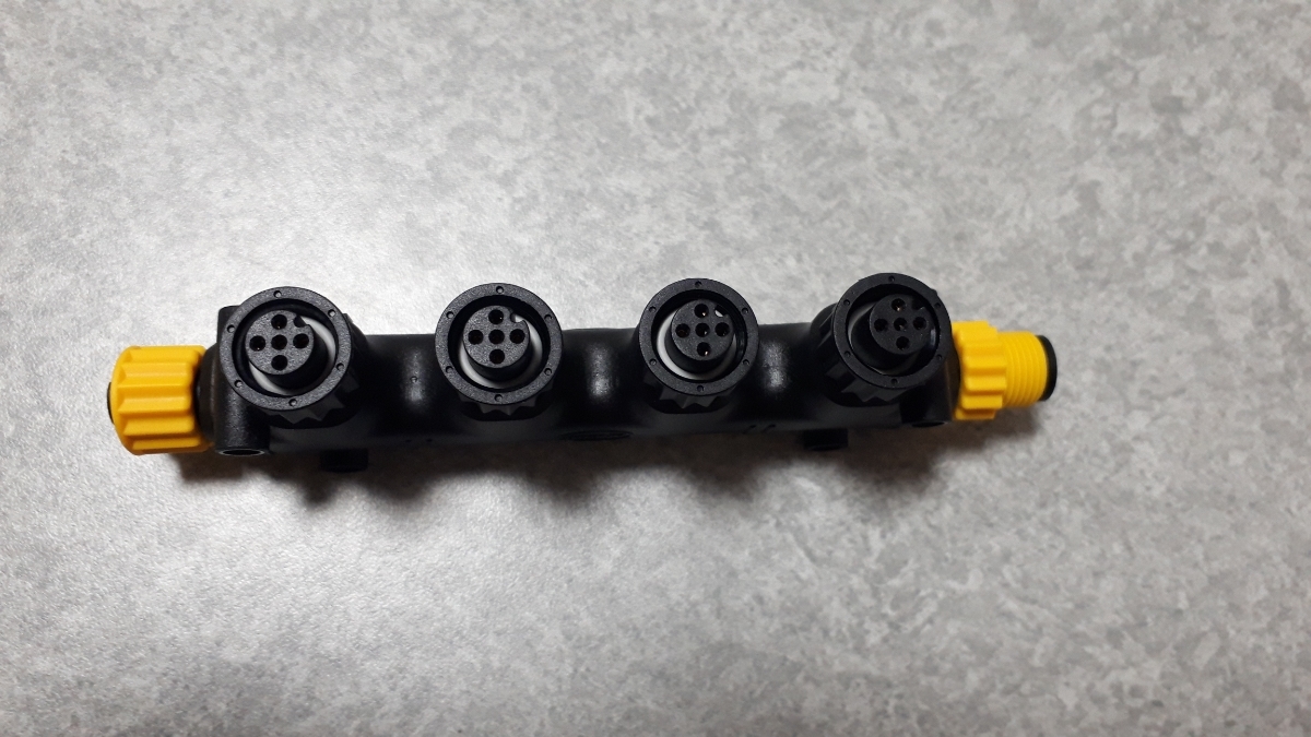 NMEA 0 Connector NMEA2000 - 1 Way Tee 4-Way Marine com: Actisense Navico Joiner Micro-C Bulkhead