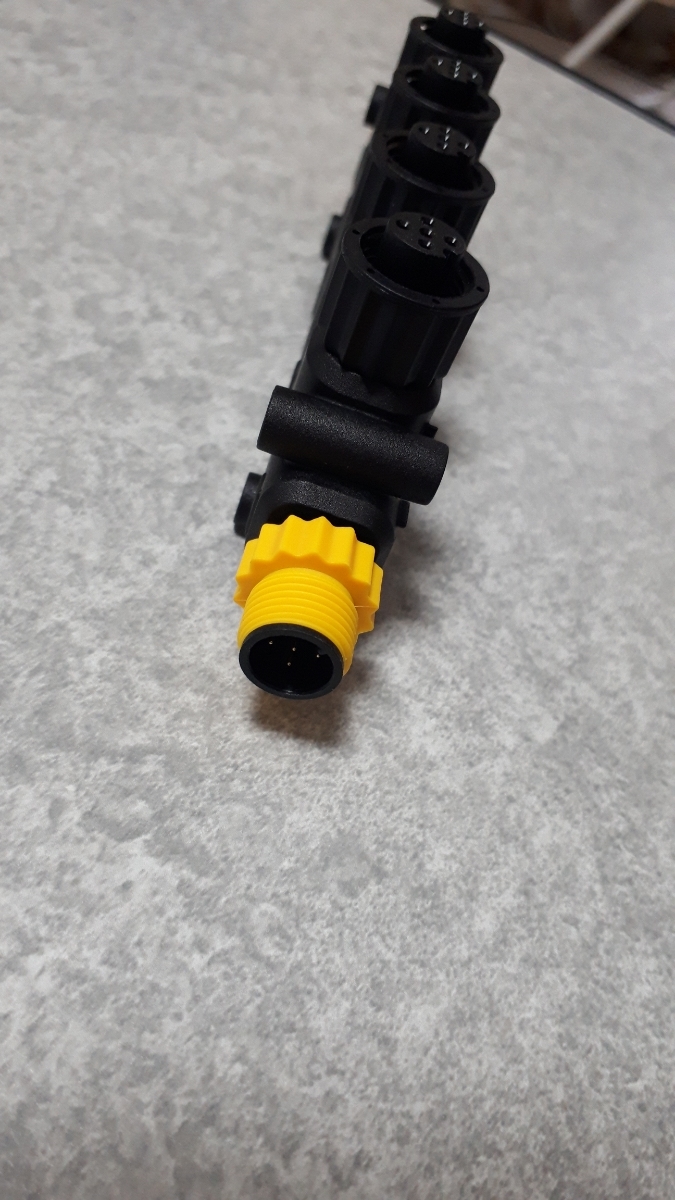 NMEA 0 Connector NMEA2000 - 1 Way Tee 4-Way Marine com: Actisense Navico Joiner Micro-C Bulkhead