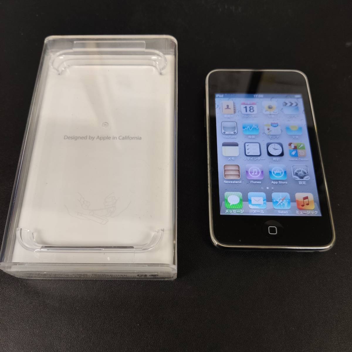 C18m05D Apple iPod touch 64GB MC011J/A A1318 第3世代 本体 ケース