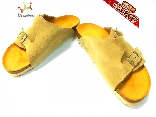 本物保証，100%新品 ビルケンシュトック BIRKEN STOCK サンダル 37240 スエード ベージュ レディース 靴(ビルケンシュトック)｜売買されたオークション情報、yahooの商品情報をアーカイブ公開 - オークファン その他