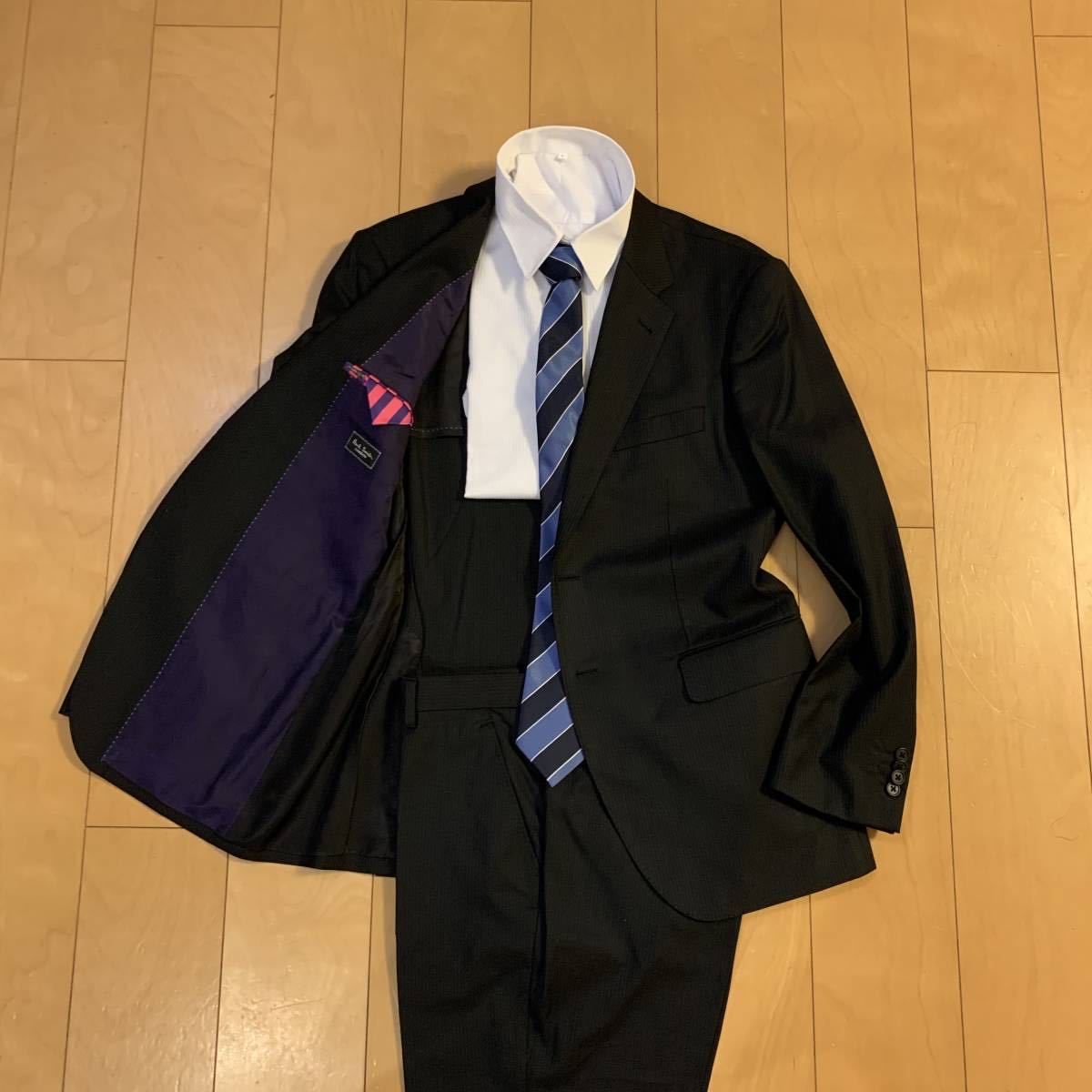 極美品☆豪華お洒落ドット柄☆ポールスミス【Paul Smith LONDON】裏地