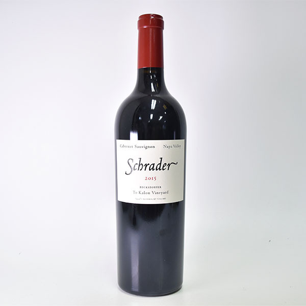 ★RP100点★シュレーダー セラーズ ベクストファー ト カロン ヴィンヤード カベルネソーヴィニヨン 2015 750ml 14.4% Schrader CS l22