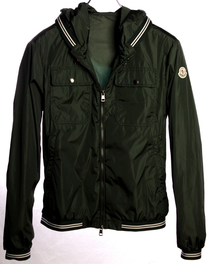 モンクレール ナイロン パーカー ダークグリーン 国内正規品 MONCLER #A5