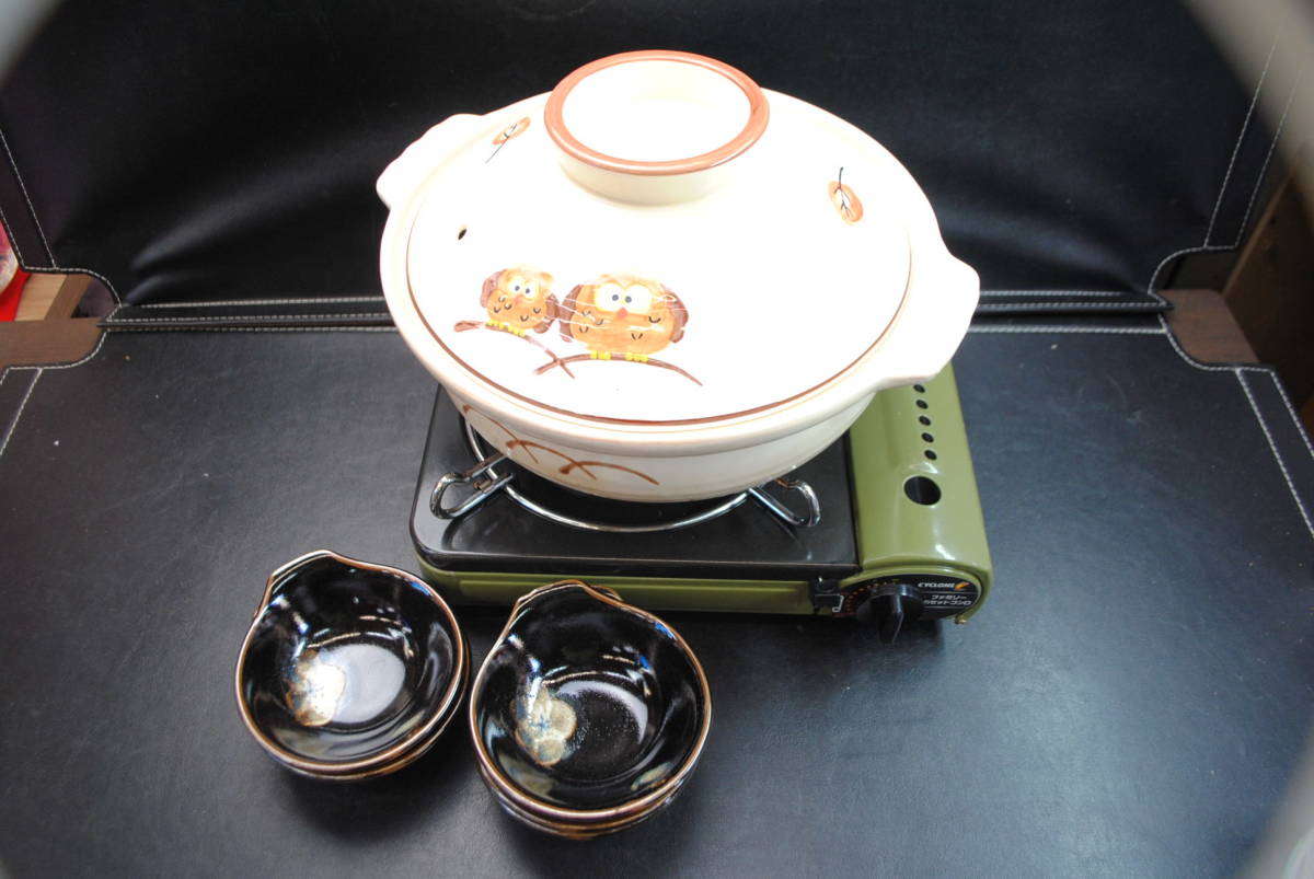 【人気定番，SALE】 う145 セット品 カセットコンロ/土鍋/とんすい/セット/CYCLONE/CY-6HP/7点セット/あったか/家族団らん/デュラセラム/SOA/(カセットコンロ、卓上コンロ)｜売買されたオークション情報、yahooの商品情 カセットコンロ、卓上コンロ
