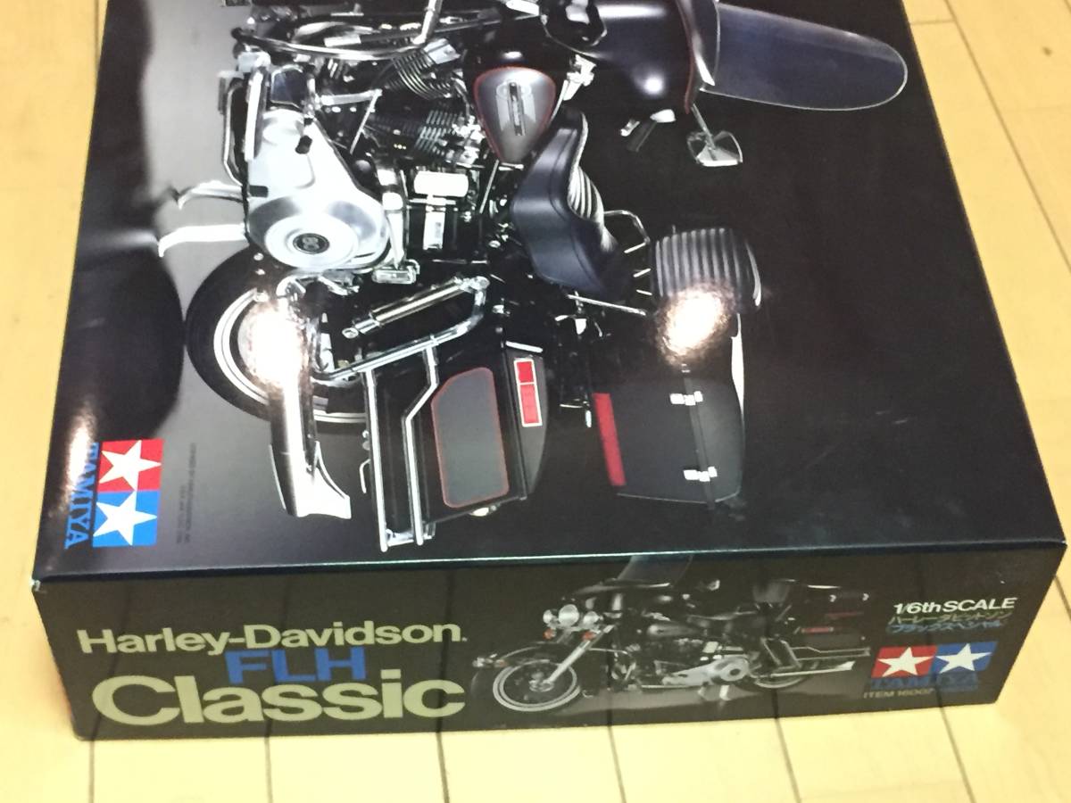 タミヤ 1/6 ハーレーダビッドソンFLHCクラッシック ブラックスペシャル