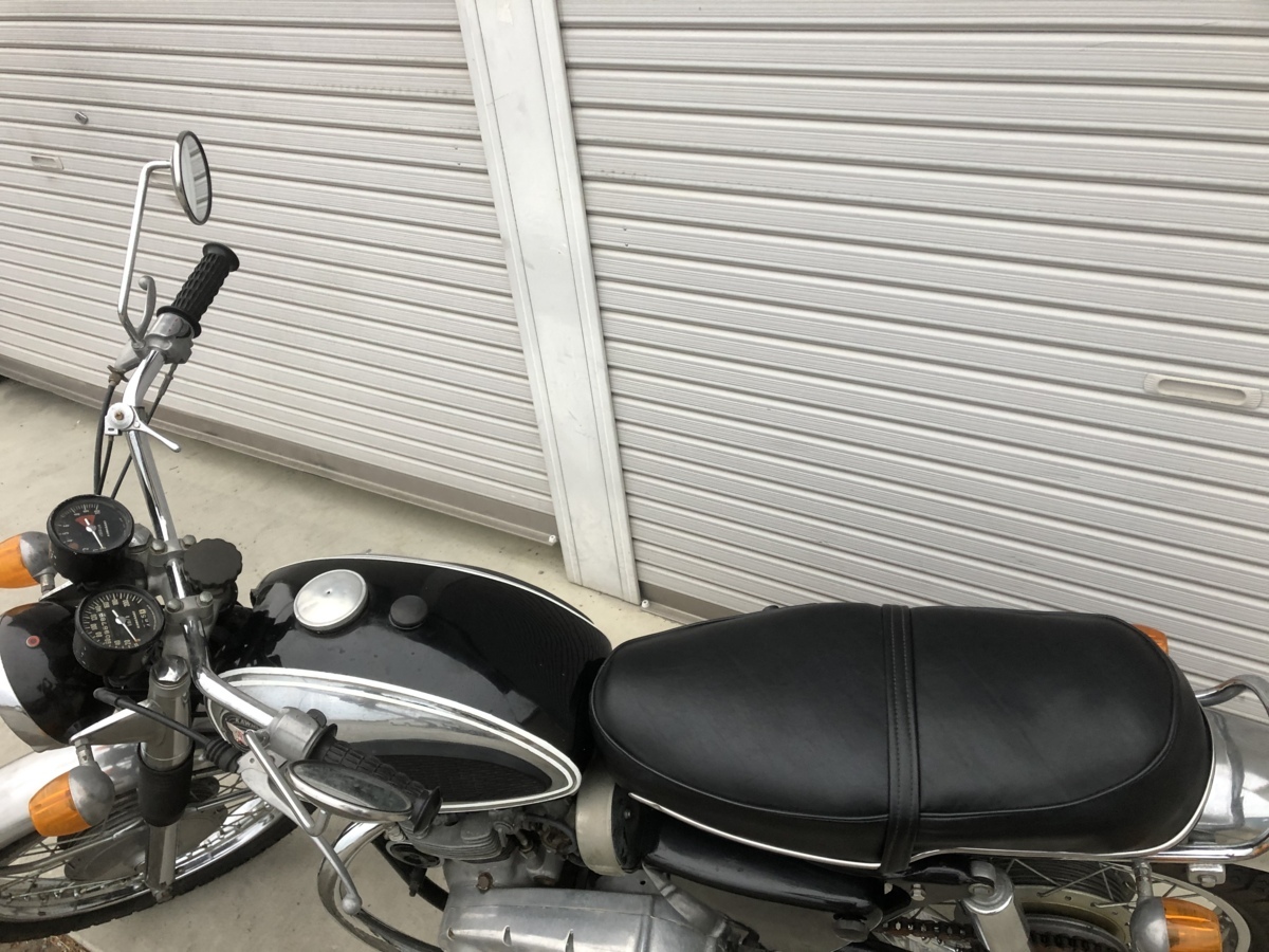 1円〜売り切りカワサキ 純正タンク w650 リペアベース 通常使用問題無し