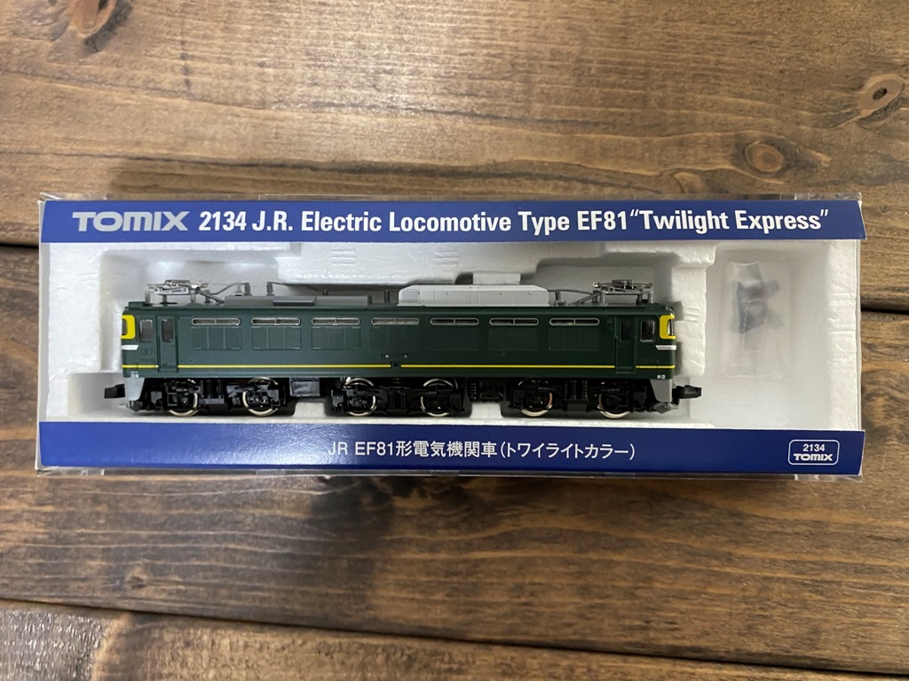 TOMIX 2134 JR EF81形 電気機関車 トワイライトカラー 【公式通販】
