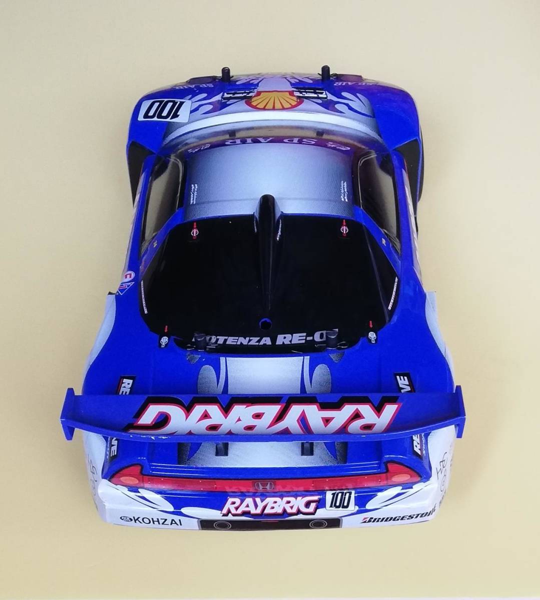 タミヤ 1/10RC レイブリック NSX 2004 塗装済み完成品 ボディ 絶版品