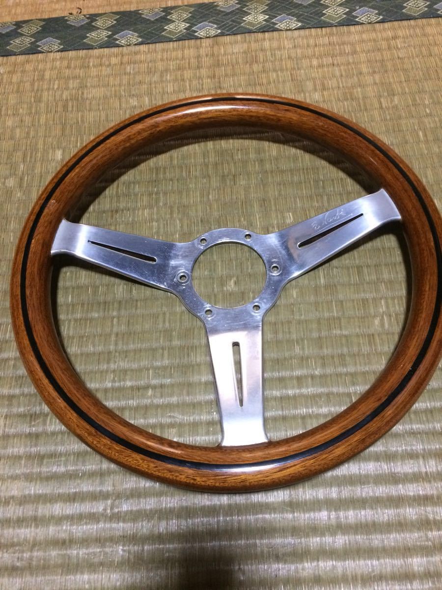 美品！ナルディ NARDI ウッド ステアリング 32.5パイ 小径 【公式通販】