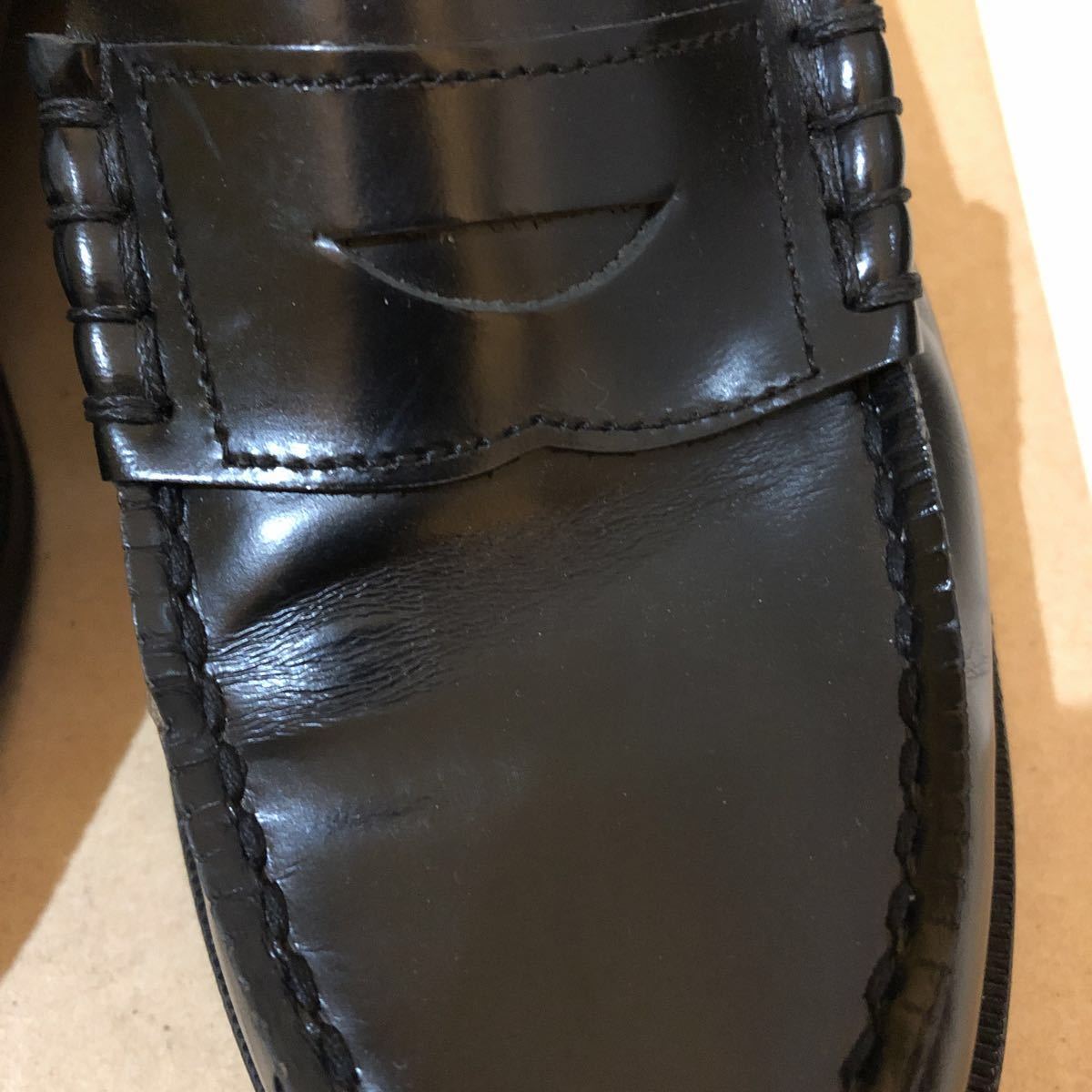 304 HARUTA ハルタ ローファー 学生 通学 24.5cm 24 1/2 EE【中古】85 