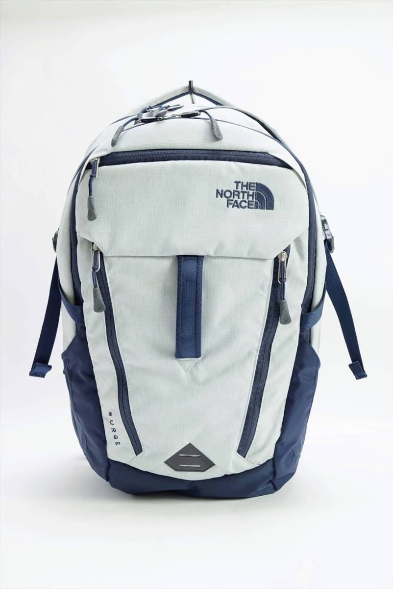 NORTH THE ノースフェイス ザ・ノース・フェイス FACE リュック サージ : バックパック TNF | ネイビー⁄TNFブラック SURGE - ライトグレー×ネイビー ナビ