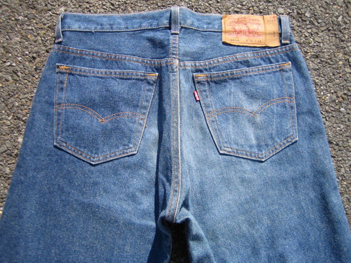 新品 93s 廃盤　米国限定　デッドストック　USA 米国製　リーバイス 　501xx　501-0000　552 　コーンミルズ生地 デニム　w31 L32 定12800