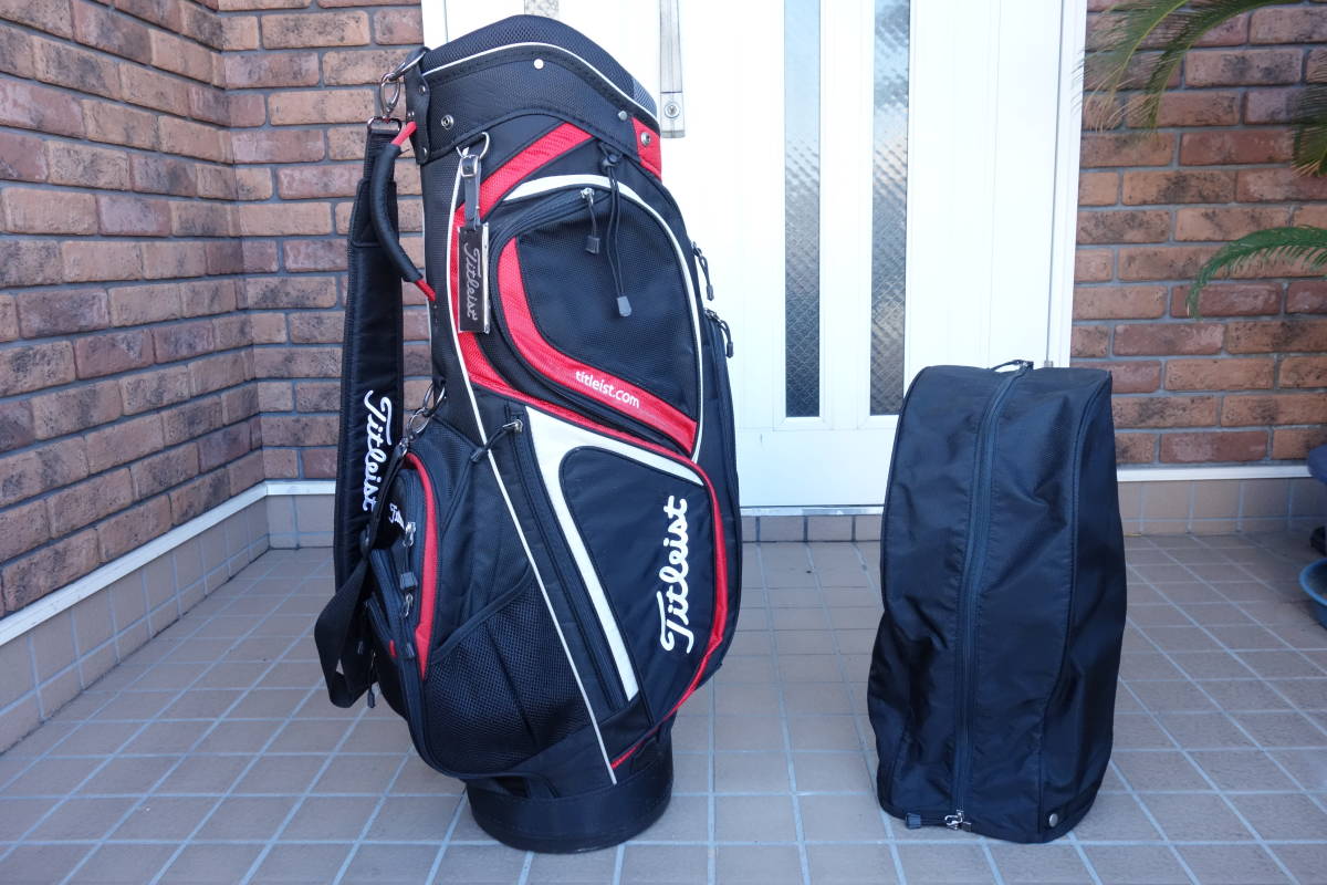 人気SALE，100%新品 タイトリスト TITLEIST キャディバッグ CB021 9.0型 軽量モデル(タイトリスト)｜売買されたオークション情報、yahooの商品情報をアーカイブ公開 - オークファン キャディバッグ