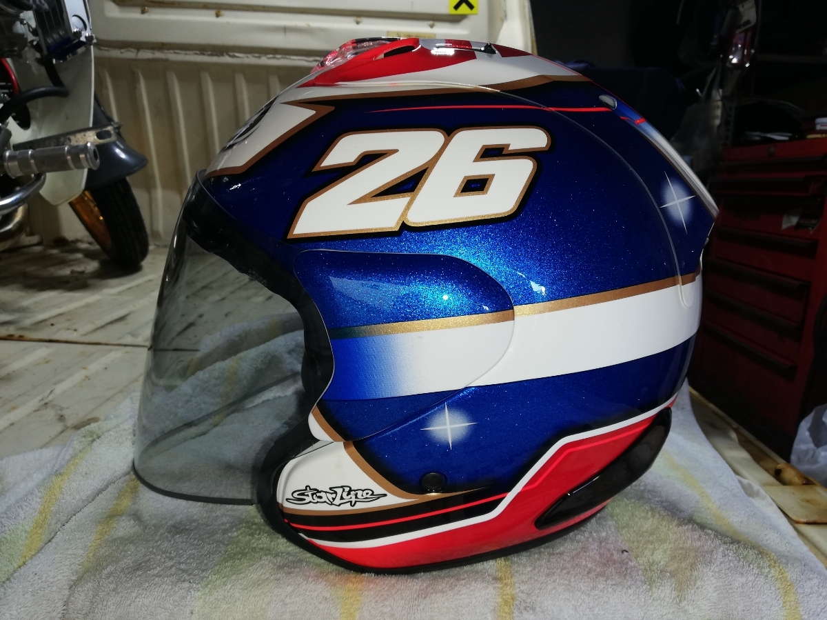 Arai アライ PEDROSA | SAMURAI Webike Arai（アライ その名はSHOGUN 