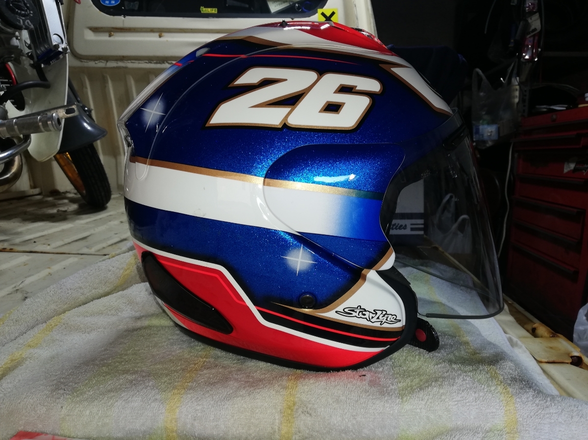Arai アライ PEDROSA | SAMURAI Webike Arai（アライ その名はSHOGUN 