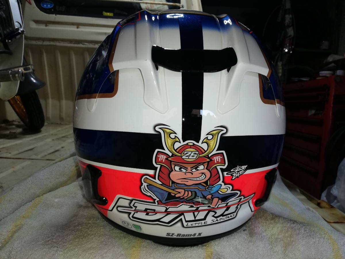 Arai アライ PEDROSA | SAMURAI Webike Arai（アライ その名はSHOGUN 
