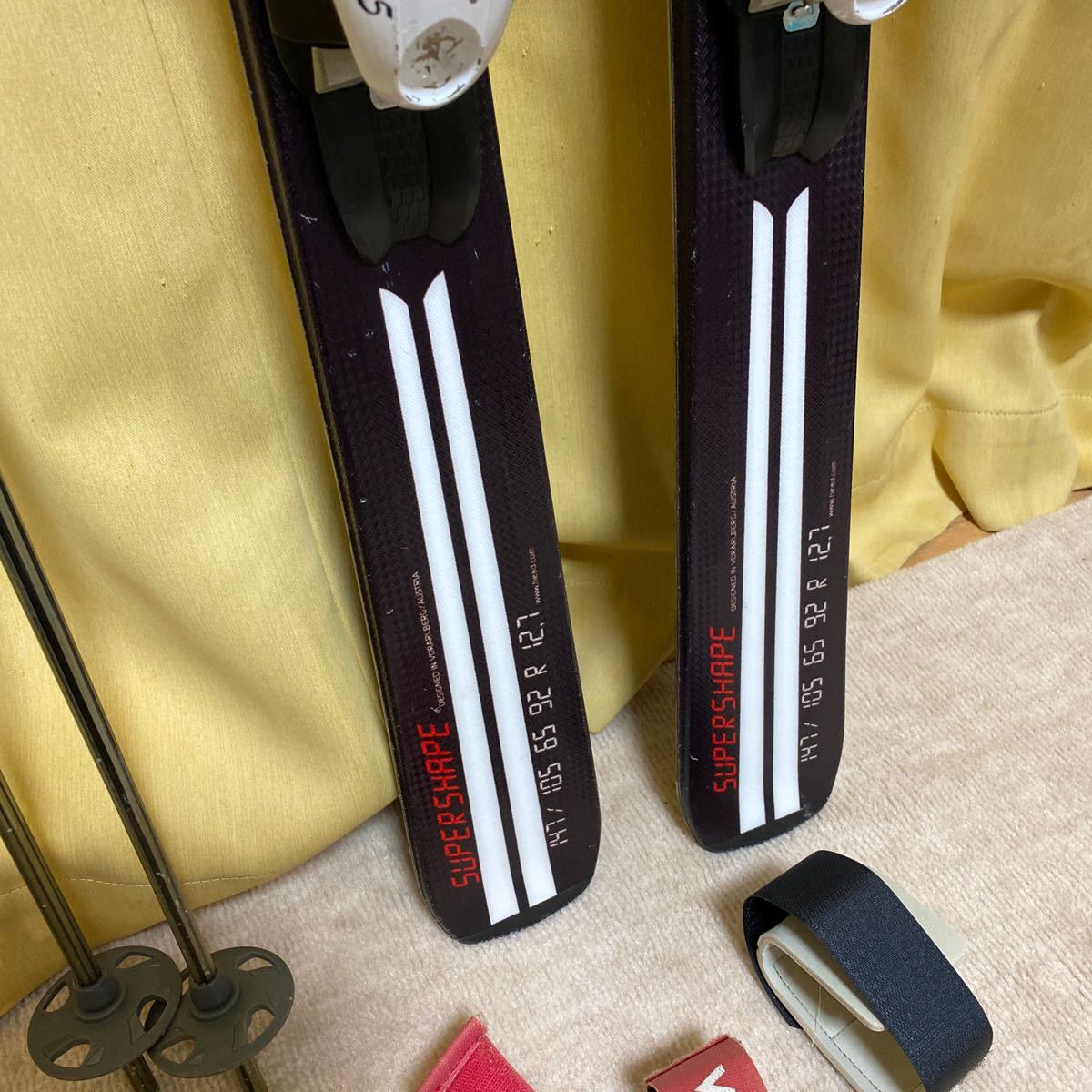 | 安い商品を通販サイトから探す スキー板 スキーバンド スキーホルダー ストック HEAD スキー板　ストック　ケース　147cm 送料1400円