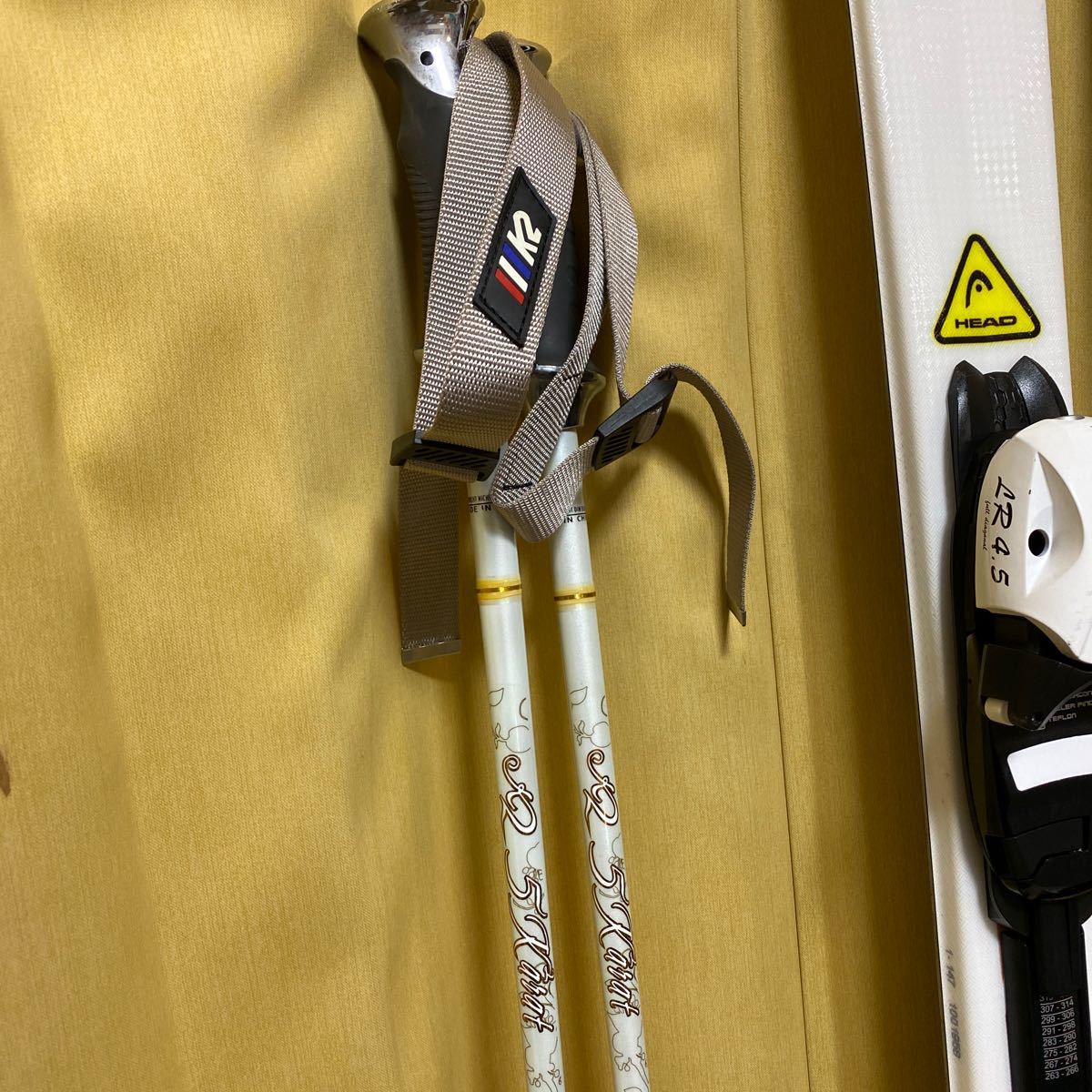 | 安い商品を通販サイトから探す スキー板 スキーバンド スキーホルダー ストック HEAD スキー板　ストック　ケース　147cm 送料1400円