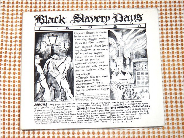 お買い得，高品質 廃盤 Black Slavery Days / Clappers ルーツ 傑作 / Horsemouth Earl Chinna Smith Augustus Pablo Robbie Shakespeare Dave Zang 鉄壁面子(レゲエ)｜売買されたオークション情報、yahooの商品情報をアーカイブ公開 - オークフ レゲエ