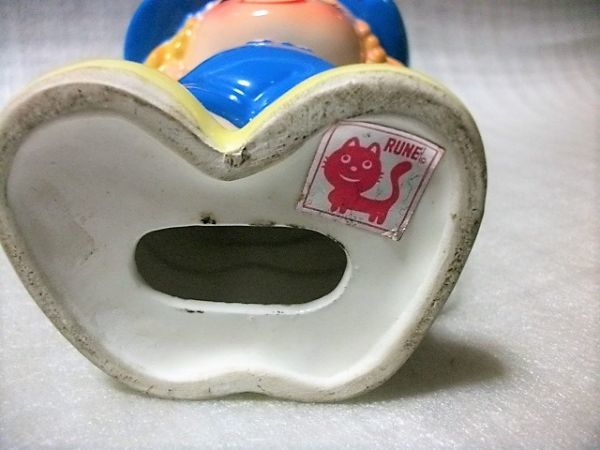 貯金箱 内藤ルネ ネコ 1970年代 公式通販 昭和レトロ 古猫RUNE 内藤ルネ・