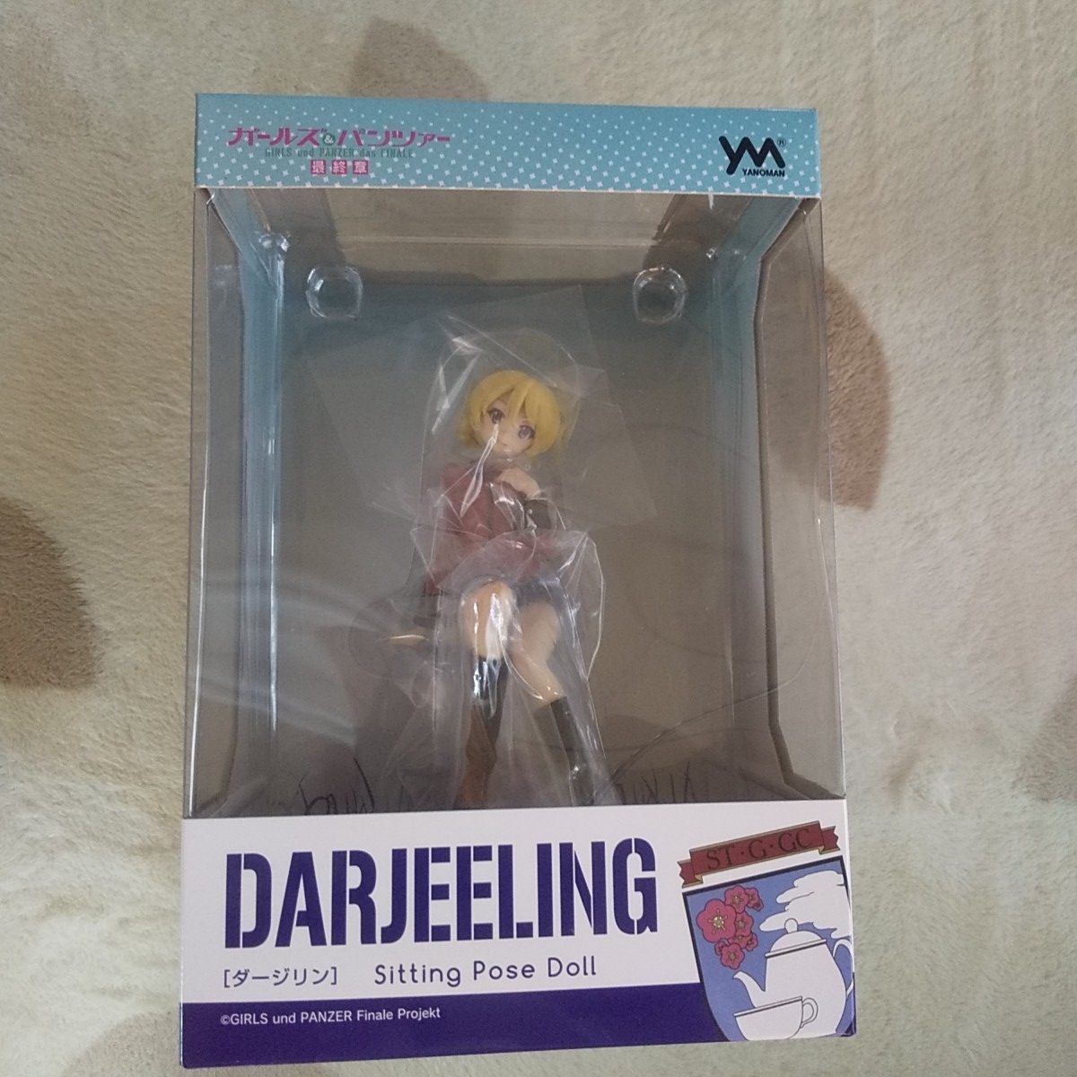 ガールズ＆パンツァー最終章/ダージリン/Sitting Pose Doll/新品未開封 