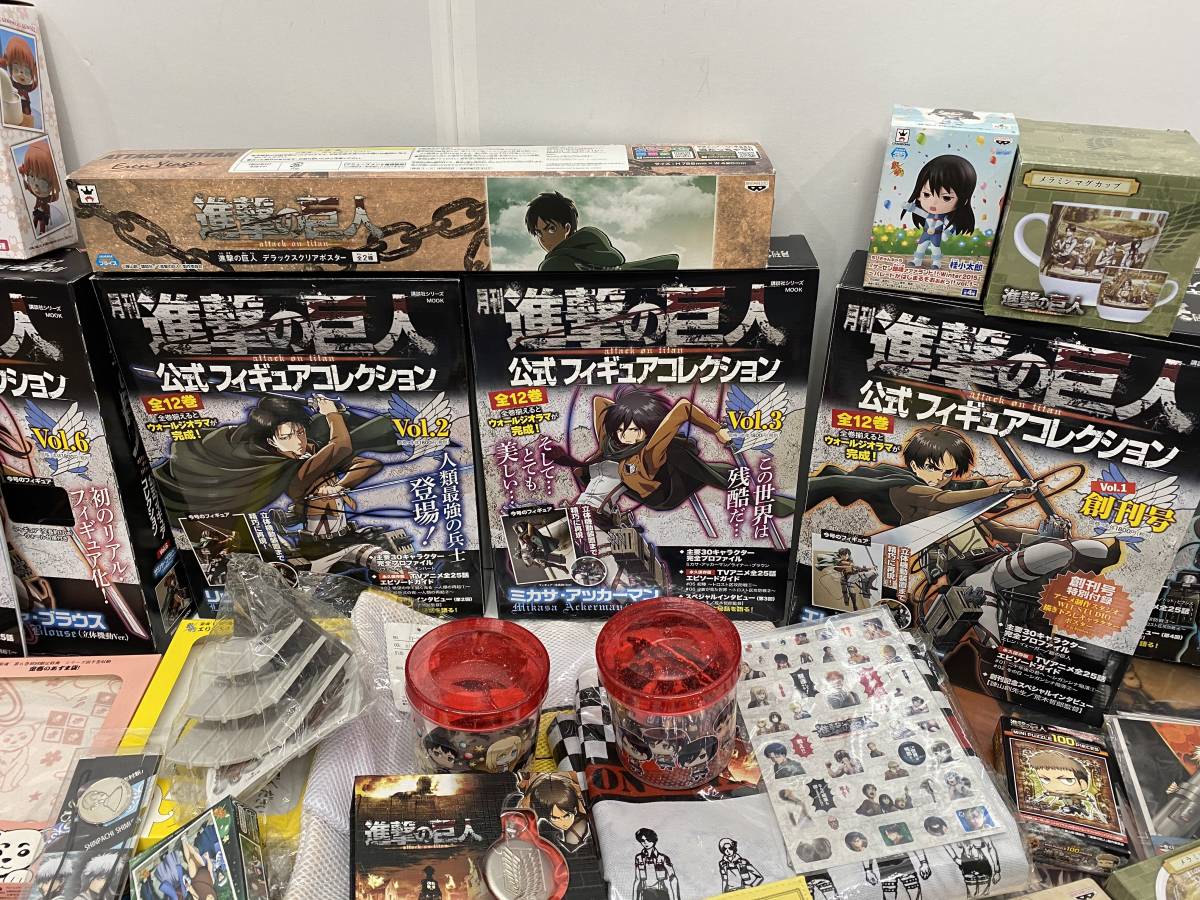 進撃の巨人 フィギュア 一番くじ 進撃の巨人～飛べ!調査兵団!!～』8月 