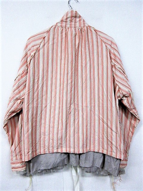 Midorikawa ミドリカワ 19AW DOG EAR SHIRT JACKET STRIPE ストライプ