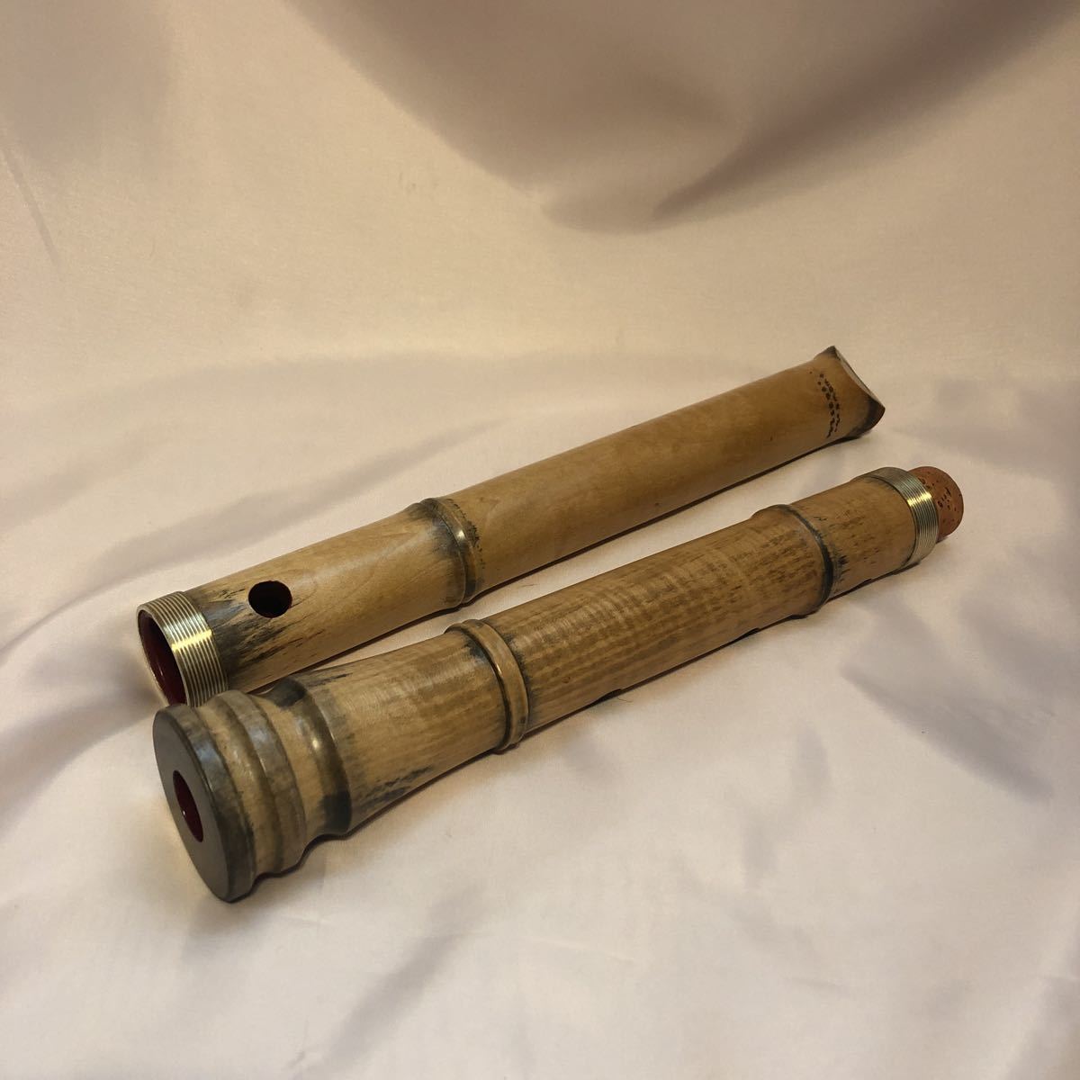 ジャンク品】横山勝也監製 琴古流 一尺八寸管 ,ジャンク横山勝也監製