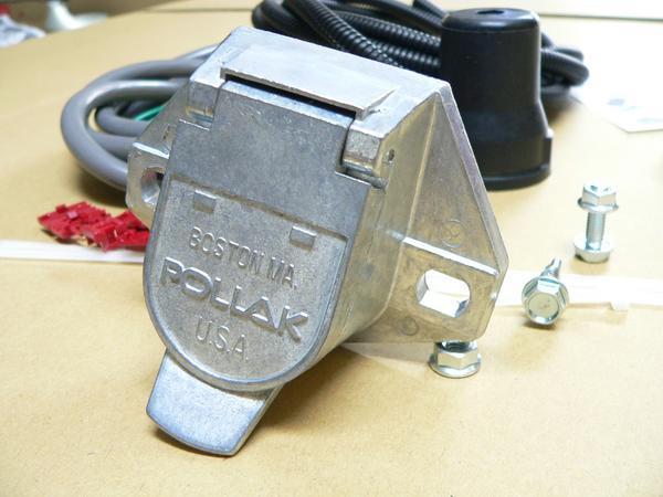  USA ポラック Pollak 7丸ピン アルミ 牽引車用配線コネクターフルキット ソケット 車両側規格品 MADE IN TAIWAN(トレーラー)｜売買されたオークション情報、yahooの商品情報をアーカイブ公開 - オー トレーラー