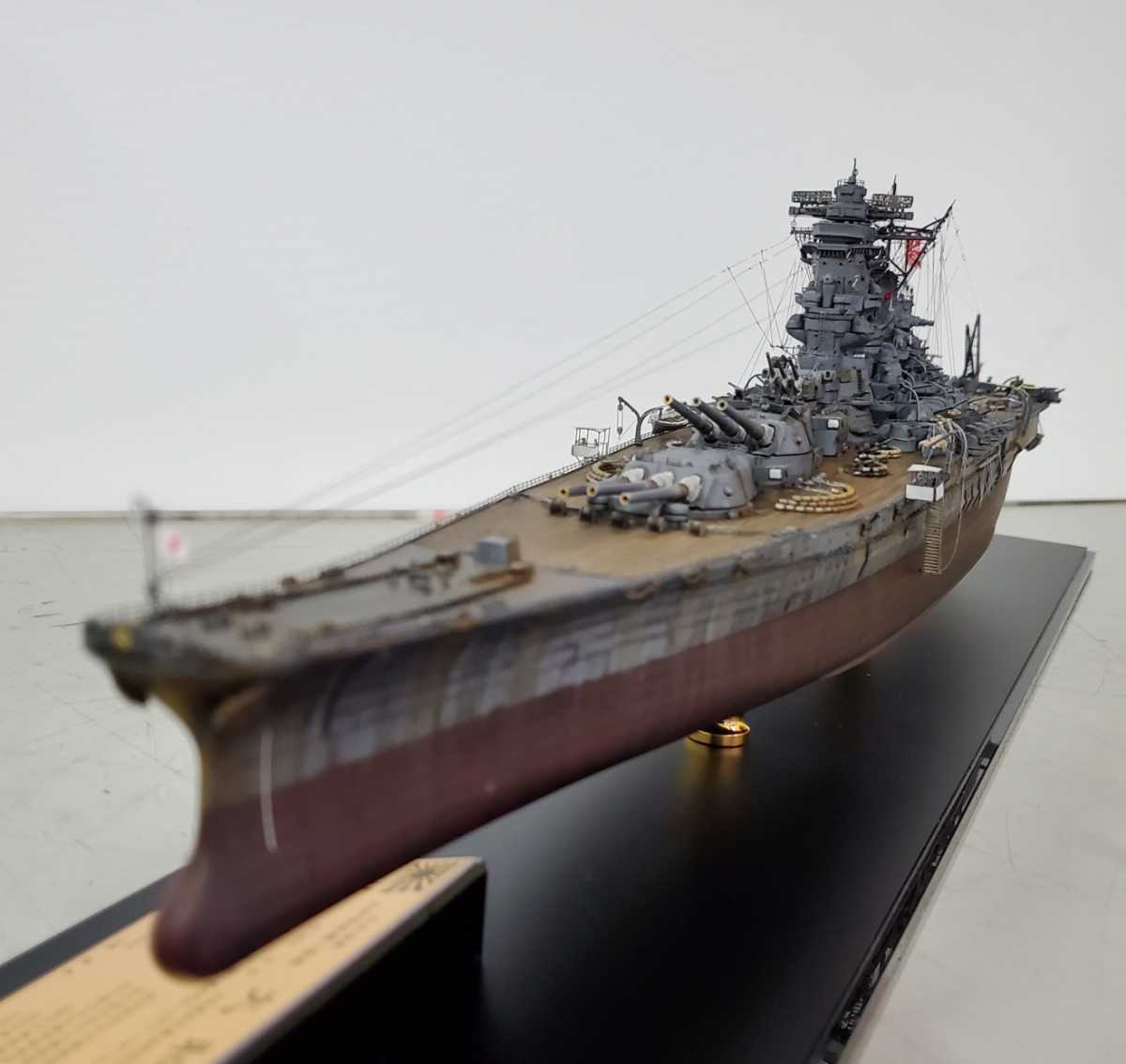 完成品 1/500日本海軍 戦艦大和 超精密模型 アクリメイトケース付き 