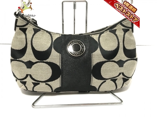 COACH F19218 シグネチャー ワンショルダーバッグ 2WAY 斜め掛け 