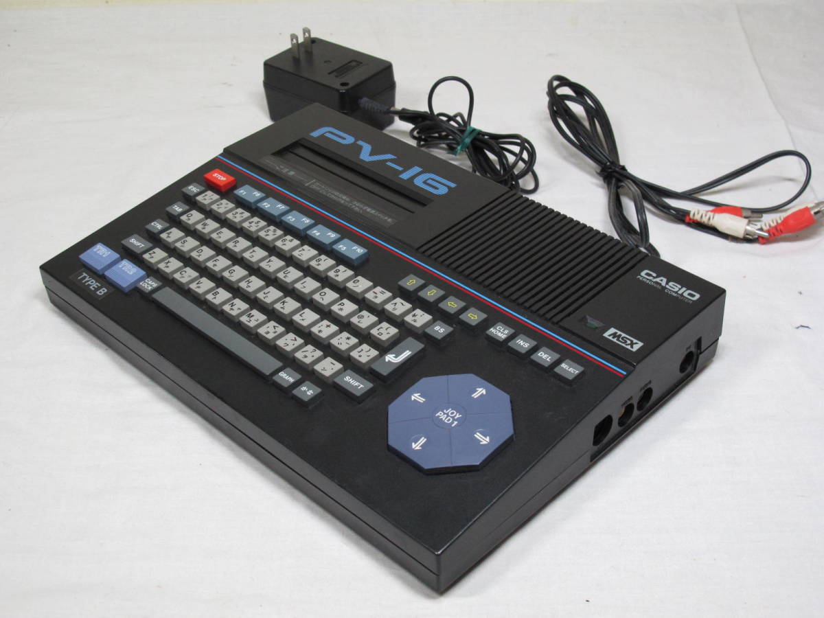 CASIO MSX PV-16　★　動作確認しました。　動作品
