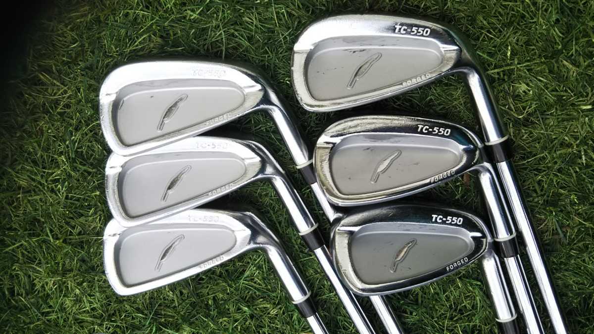TC-550 フォーティーン PRO アイアン アイアンセット 950GH [NS (6本セット) 6S FORGED NS IR TC-550(2005) フォージド フレックスS tc550の中古品・新品