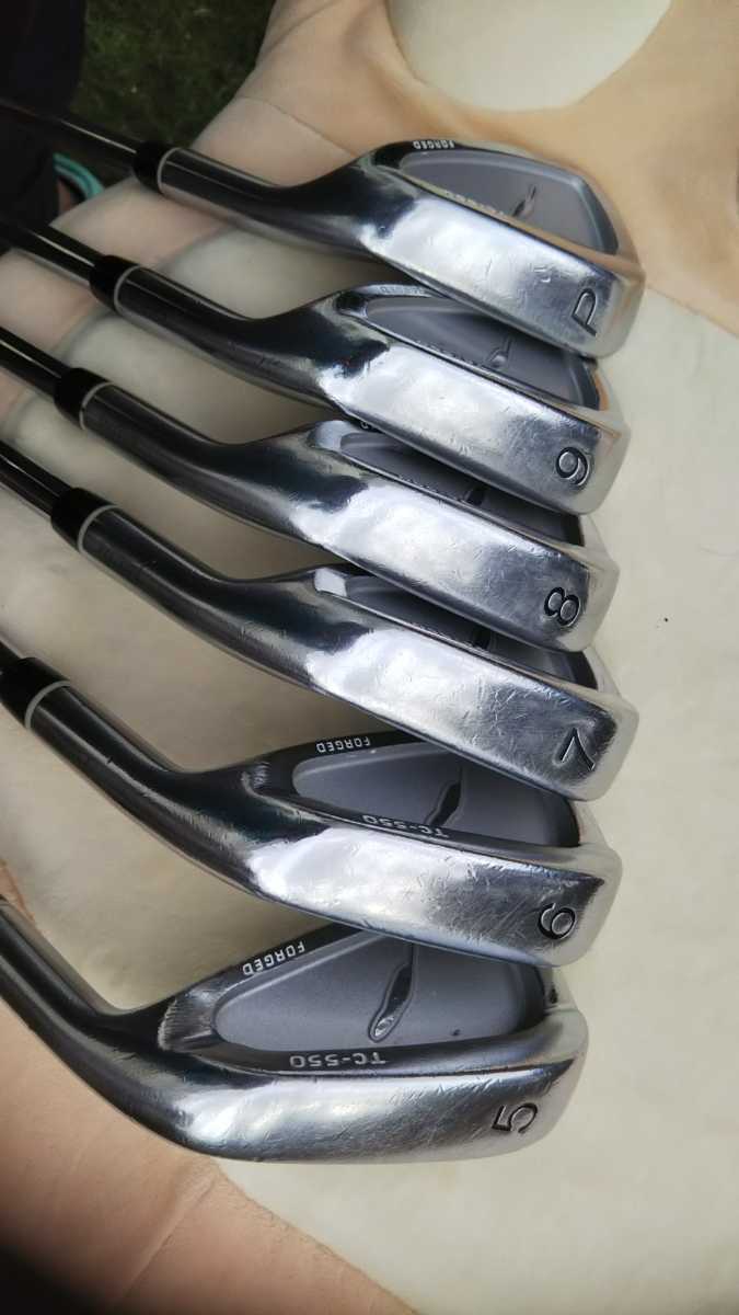 TC-550 フォーティーン PRO アイアン アイアンセット 950GH [NS (6本セット) 6S FORGED NS IR TC-550(2005) フォージド フレックスS tc550の中古品・新品
