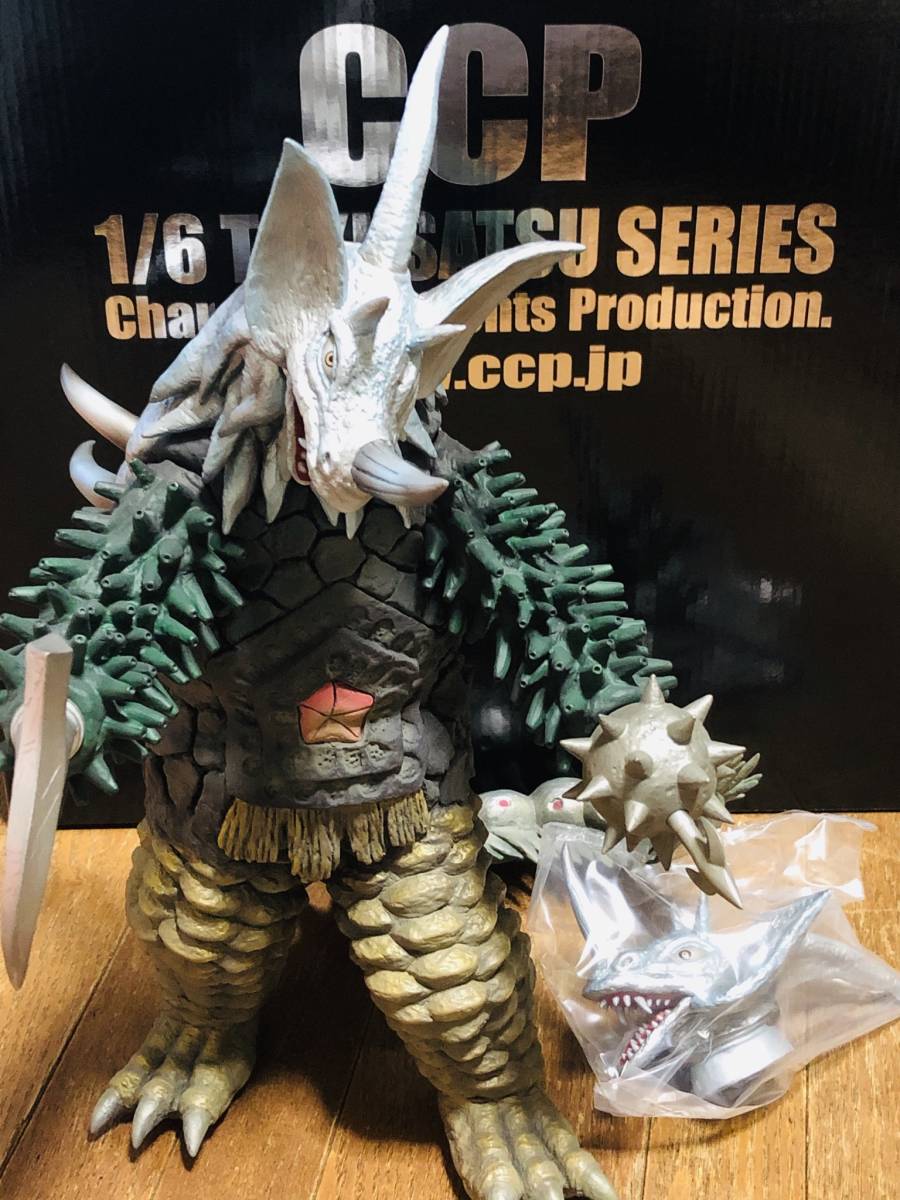 CCP 1/6特撮シリーズ 暴君怪獣 タイラント 初回特典別顔パーツ付 CCP 1/6 特撮シリーズ 暴君怪獣 タイラント 初回特典別顔パーツ付 発光