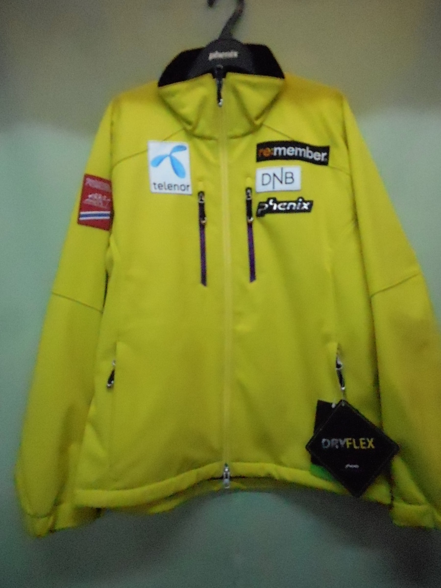 PHENIX Norway ソフトシェルジャケット Jr PF4G2KT00 YE 160サイズ