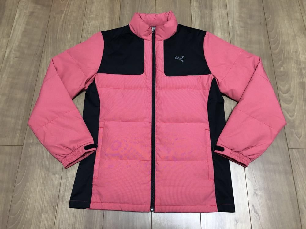 セール，最新作 同様 PUMA GOLF プーマ ゴルフ ダウン ジャケット サイズ L 防風 防寒 ストレッチ切り替え ジャンパー ブルゾン ウェア(プーマ)｜売買されたオークション情報、yahooの商品情報をアーカイブ公開 ジャンパー、ジャケット