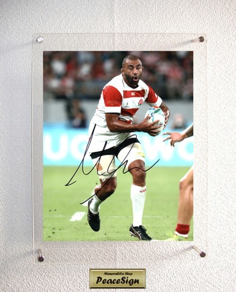 ラグビーワールドカップ2019 日本代表 リーチ・マイケル 公式 直筆サイン ラグビーワールドカップ2019 日本代表 リーチ・マイケル 公式 直筆