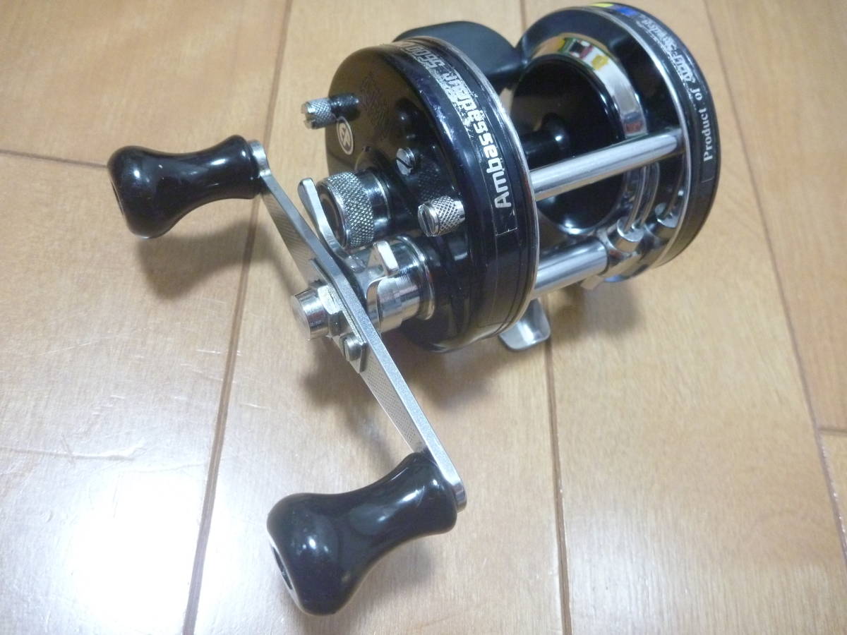 新作登場，HOT 稀少 オールド ABU アブ アンバサダー 5600CA 黒ベロ 良品 NO.800900 機関好調 青EFシール エビス(アブガルシア)｜売買されたオークション情報、yahooの商品情報をアーカイブ公開 - オークファン アブガルシア