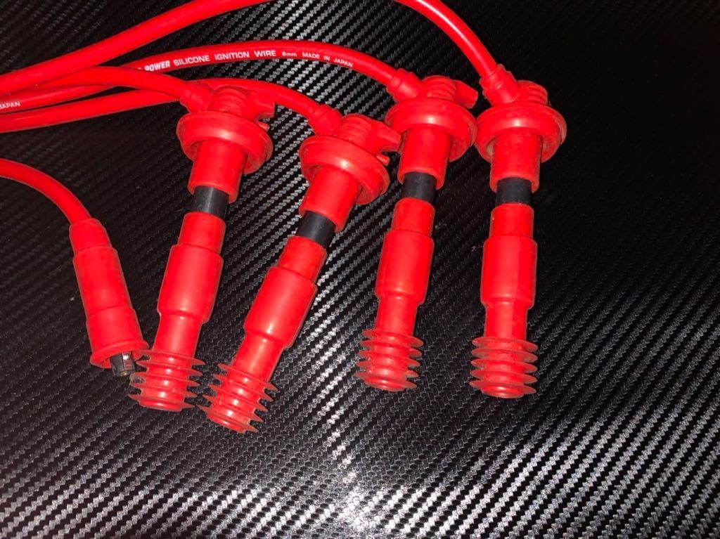 AE86 4AG 永井電子 ULTRA プラグコード ８ｍｍ 永井電子 AE 86 4A- Gエンジン用 永井電子製ULTRA プラグコード