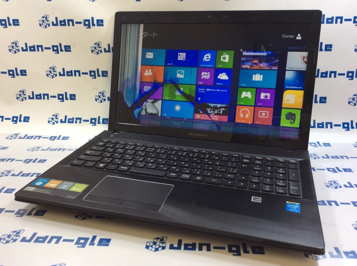 訳有品 Lenovo G510（20238）59395256 ノート PC 激安1円スタート 