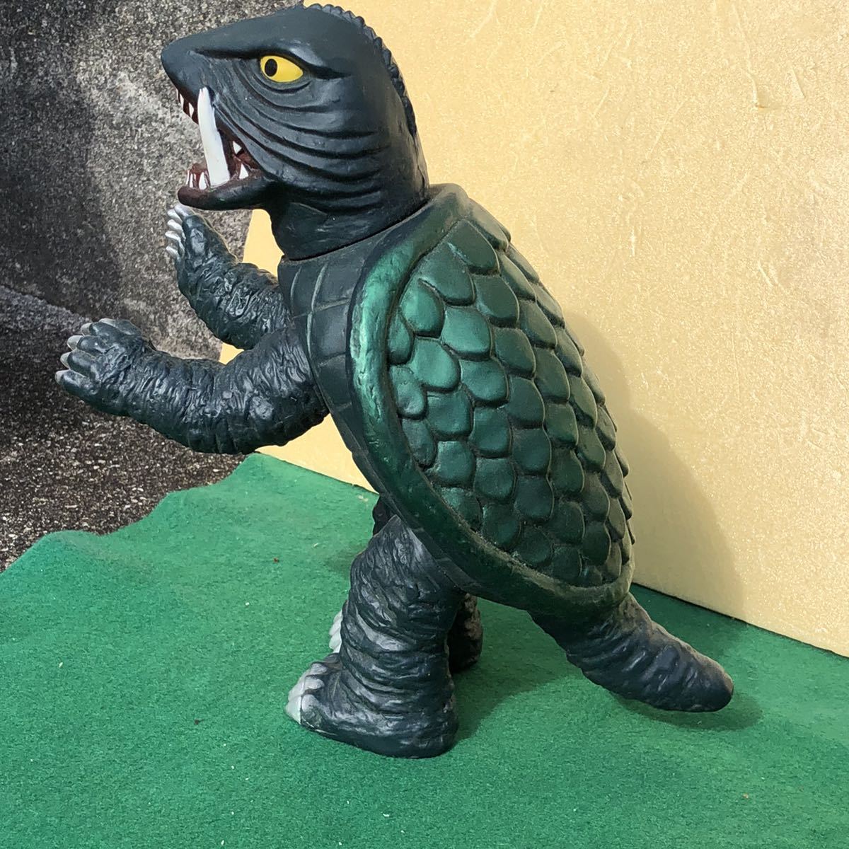 ガメラ ソフビ マーミット マルサン 怪獣 M1号 : 検 ミドルソフビ 人形 
